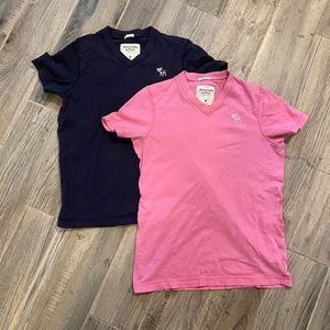 Abercrombie V Neck Tee Bundle
